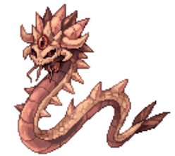 Red Faceworm Queen