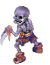Furious Soldier Skeleton